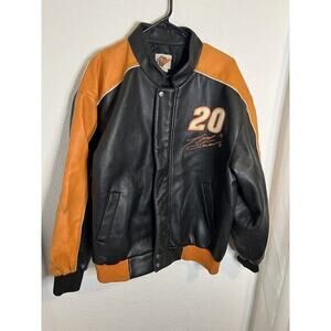 Winners Circle Men’s Collection Tony Stewart Race Jacket Full Zip Size Large